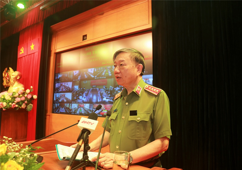 Bộ trưởng Tô Lâm: Đánh giá, dự báo sát tình hình, bảo đảm an ninh quốc gia