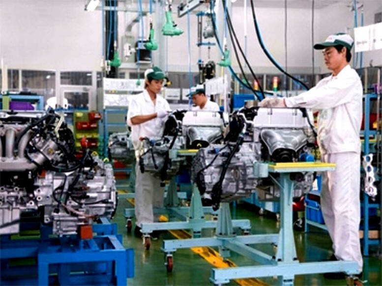 Vốn FDI tập trung chủ yếu vào công nghiệp chế tạo
