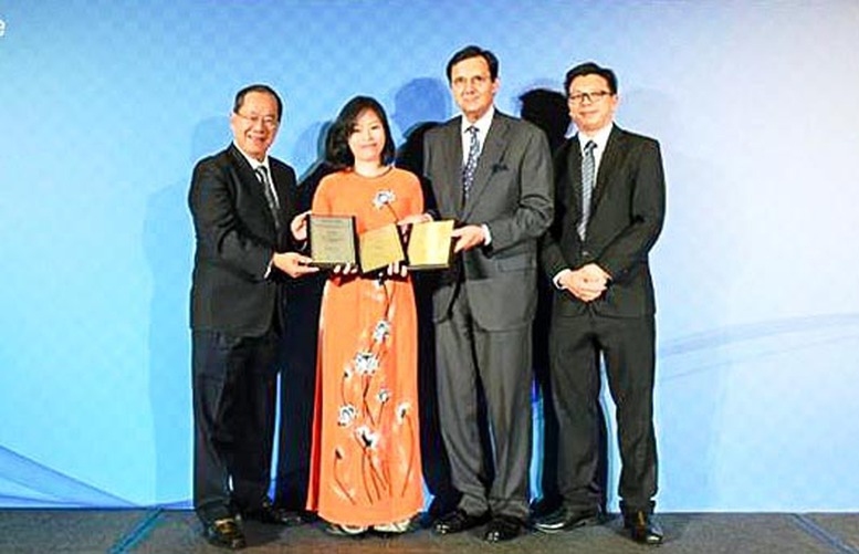 Vietcombank nhận 3 giải thưởng của The Asian Banker