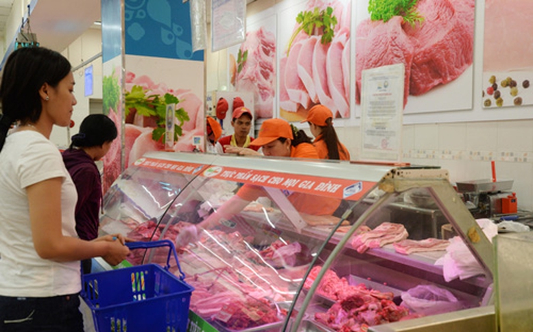 Kiểm soát chặt chẽ chất lượng thịt heo vào siêu thị  