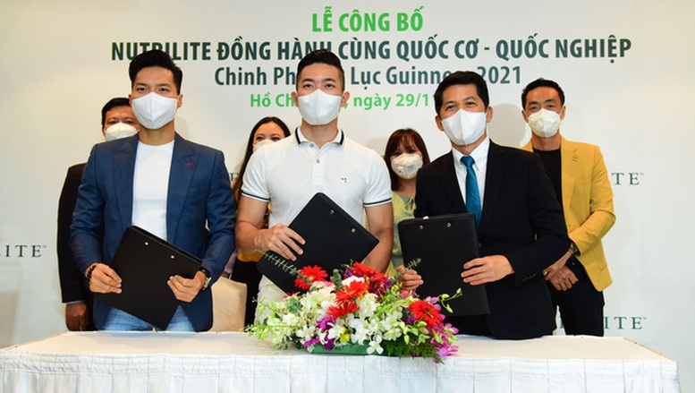 Quốc Cơ, Quốc Nghiệp chinh phục kỷ lục Guinness mới cùng sự đồng hành với Nutrilite