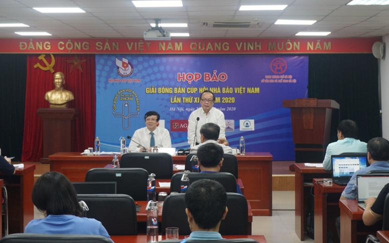 14 nội dung tranh tài tại Giải bóng bàn Cúp Hội Nhà báo Việt Nam 2020