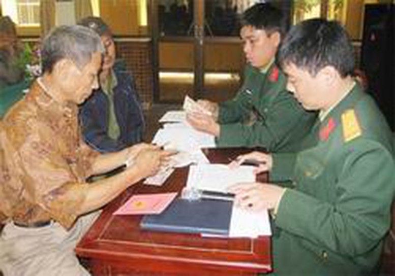 Chế độ đối với người tham gia quân ngũ sau 1975