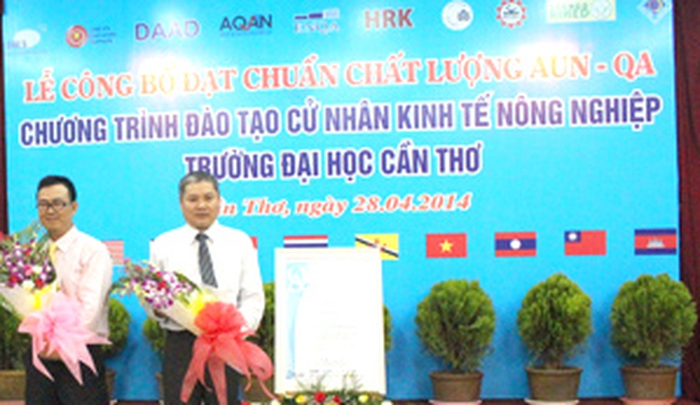 Đại học Cần Thơ đạt chuẩn AUN-QA