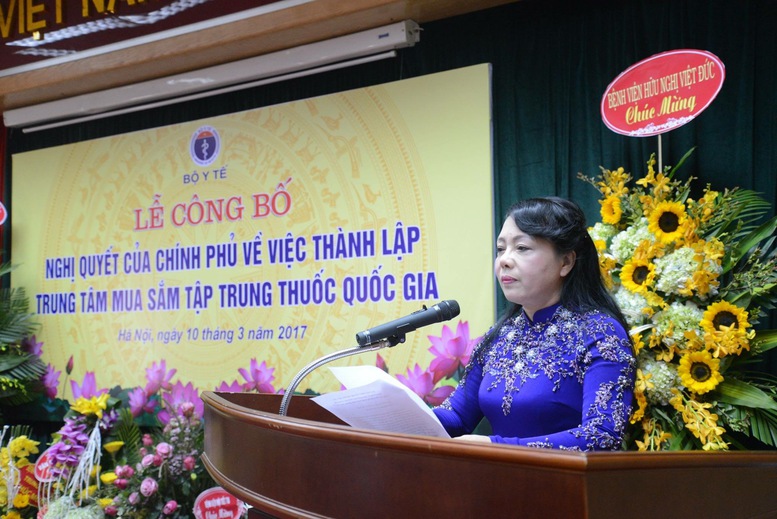 Thành lập Trung tâm mua sắm tập trung thuốc quốc gia