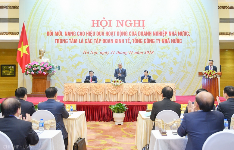 Thủ tướng chủ trì hội nghị đổi mới doanh nghiệp Nhà nước