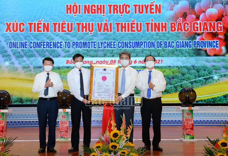 Sớm tạo 'luồng xanh' cho vải thiều Bắc Giang lưu thông 