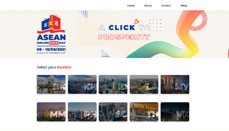 300 DN tham gia ngày mua sắm trực tuyến ASEAN Online sale day 2021