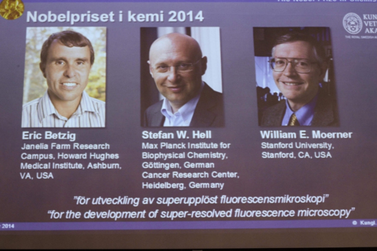 Công trình về kính hiển vi giành Nobel Hóa học 2014 