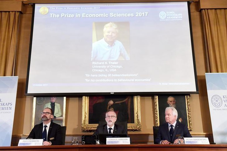 Nobel Kinh tế 2017  vinh danh 'cha đẻ' của kinh tế học hành vi