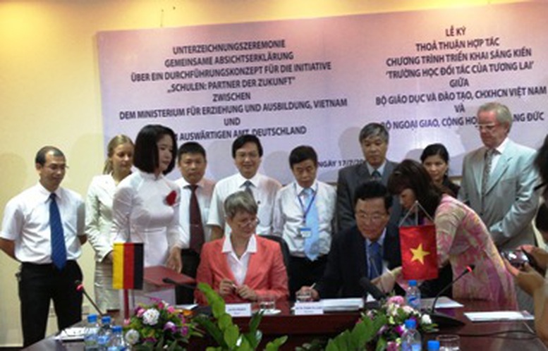 Dạy tiếng Đức tại các trường phổ thông