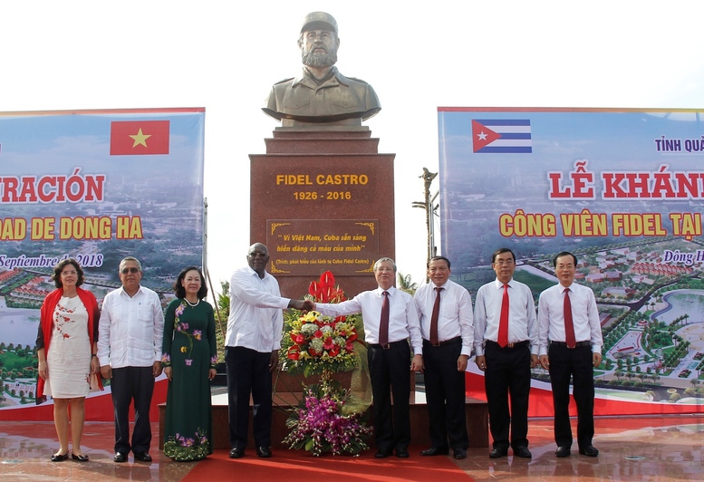 Khánh thành công viên Fidel tại TP. Đông Hà, Quảng Trị