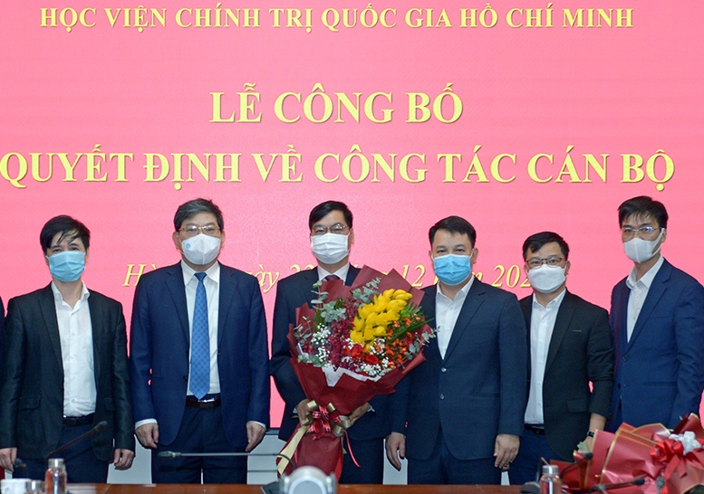 Bổ nhiệm nhân sự Học viện Chính trị Quốc gia Hồ Chí Minh