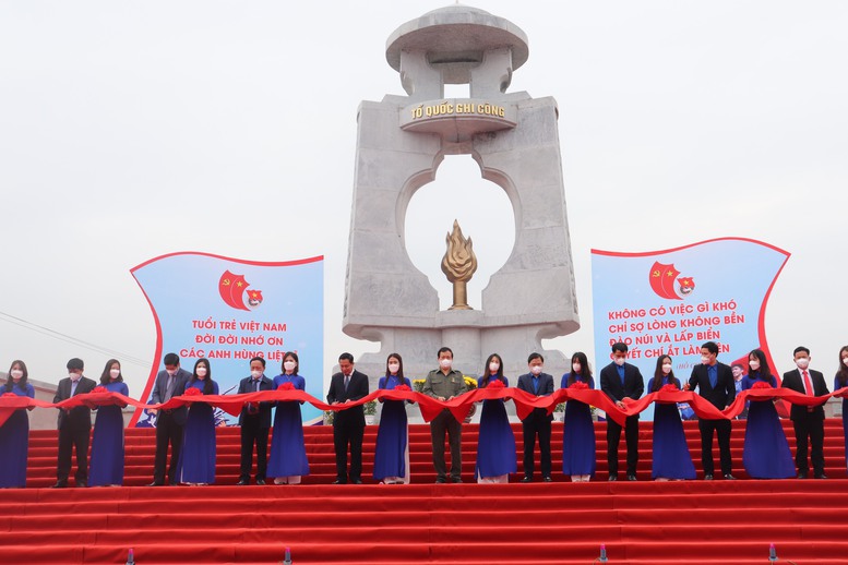 Khánh thành khu tưởng niệm Đại đội thanh niên xung phong C283 tại Quảng Bình