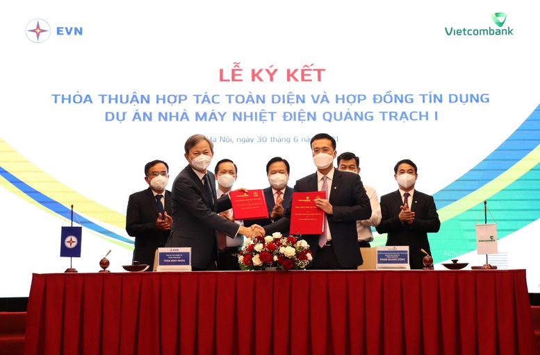 Vietcombank tài trợ 27.100 tỷ đồng cho dự án nhiệt điện Quảng Trạch 1