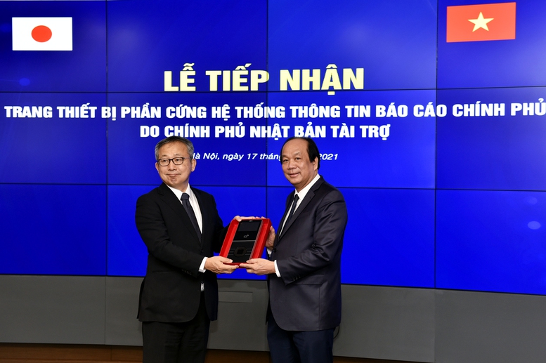 Chính phủ Nhật Bản hỗ trợ Hệ thống thông tin báo cáo của Chính phủ Việt Nam