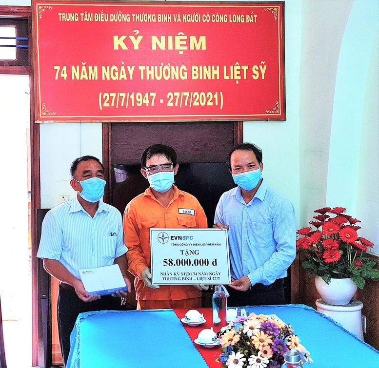 Ngành điện miền Nam: Nhiều hoạt động tri ân nhân ngày Thương binh-Liệt sĩ