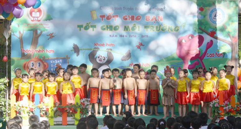 TP.HCM: Giáo dục ý thức về dinh dưỡng học đường và bảo vệ môi trường cho học sinh tiểu học