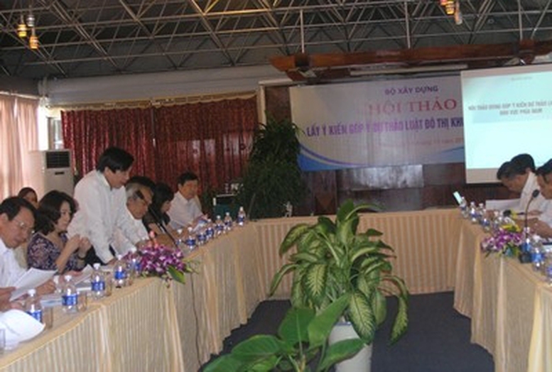 Lấy ý kiến góp ý cho Dự thảo Luật Đô thị ở khu vực phía Nam