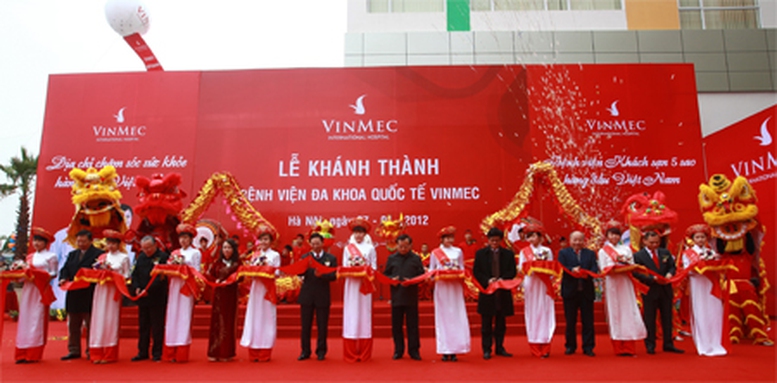 Khánh thành bệnh viện đa khoa quốc tế VinMec