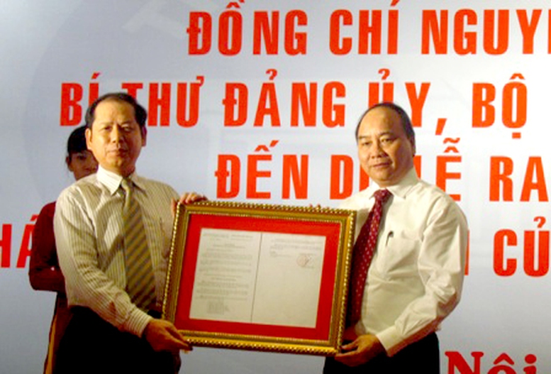 Thành lập Đảng bộ cơ sở Trung tâm Hội nghị Quốc gia