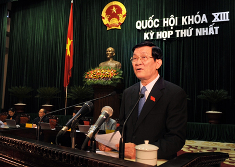 Ông Trương Tấn Sang được bầu làm Chủ tịch nước- Ảnh 1.