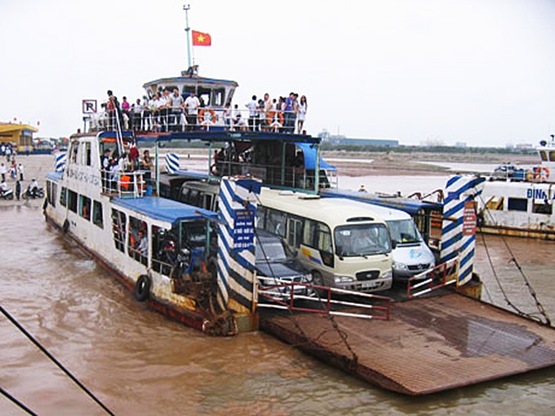 Mức phí mới qua Cụm phà Vàm Cống