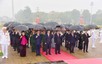 Lãnh đạo Đảng, Nhà nước vào Lăng viếng Chủ tịch Hồ Chí Minh; tưởng niệm các Anh hùng liệt sĩ