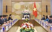 Chủ tịch Quốc hội Trần Thanh Mẫn tiếp Đoàn Ban Thanh niên Đảng Dân chủ Tự do Nhật Bản