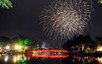 Fireworks light up sky on 70th anniversary of liberation