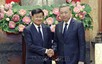 President To Lam meets with Lao Party General Secretary