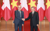 Top Vietnamese, Swiss leaders hold talks in Ha Noi