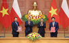 Prime Minister Le Minh Hung holds summit meeting with Polish counterpart Donald Tusk