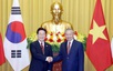 General Secretary, President To Lam holds summit meeting with South Korean President Lee Jae Myung