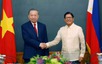 Top Vietnamese leader holds talks with Philippine President in Manila