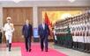 Cambodian Prime Minster Hun Manet accorded official welcome ceremony in Ha Noi