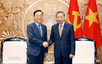 Top Vietnamese leader receives Korean minister