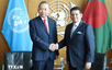 Top Vietnamese leader meets with foreign leaders, heads of international organizations in New York