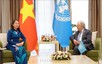 Vice State President meets with UN chief, CICA Secretary General, Togo leader