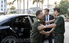 越南国防部长潘文江大将会见老挝副总理兼国防部长占沙蒙•占雅拉