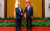 越南政府总理范明正会见中国全国政协主席王沪宁