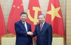 越南党和国家领导人就中国成立76周年向中国领导人致贺电