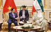 越南政府总理范明政会见科威特国王