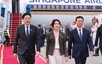 新加坡总理抵达河内，开始对越南进行正式访问