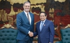 范明正总理会见法国驻越大使
