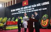 原越南国家主席陈德良追悼会隆重举行