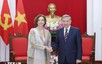 苏林总书记会见联合国教科文组织总干事