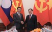 越南外交部和老挝革命党中央对外部深化合作