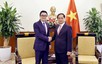 裴青山副总理会见柬埔寨外交与国际合作部国务秘书