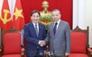 越共中央总书记苏林会见韩国总统特使